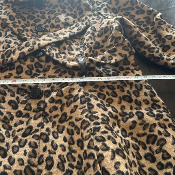 NWT Madden Girl Brown/Black Leopard Print Coat Size 3X - Picture 10 of 14